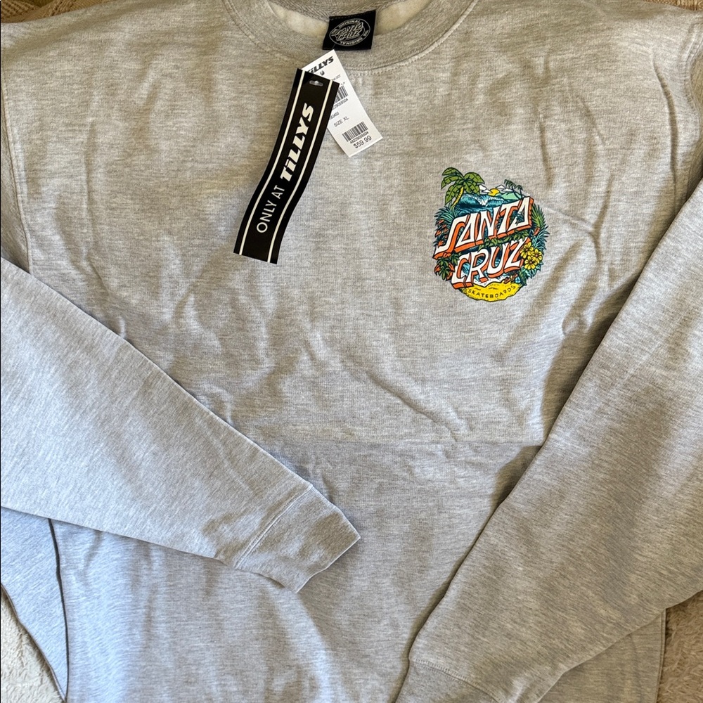 Santa Cruz Gray Sweatshirt